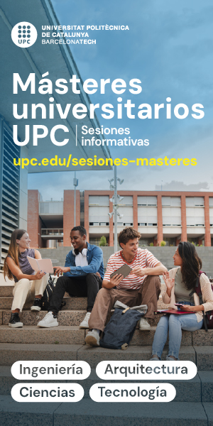 Bàner de la pàgina de la UPC - Segon